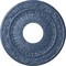 Ekena Millwork Nadia Ceiling Medallion (Canopies up to 4 7/8"), 12 1/8"OD x 3 5/8"ID x 7/8"P, Americana Crackle CM12NAAMC - alternate 1